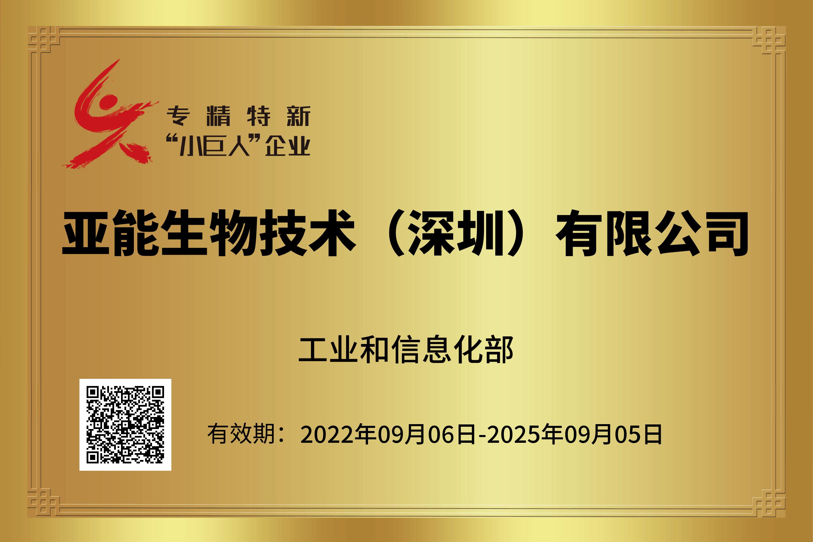 專精特新小巨人